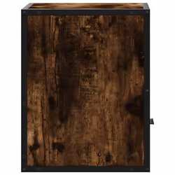 VidaXL 848738 Table de nuit et table de chevet Chêne - Vue supplémentaire 6