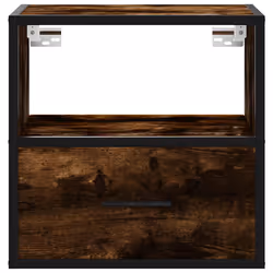 VidaXL 848739 Table de nuit et table de chevet Chêne - Vue supplémentaire 6