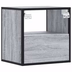VidaXL 848740 Table de nuit et table de chevet Chêne - Vue supplémentaire 7