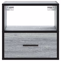 VidaXL 848741 Table de nuit et table de chevet Chêne - Vue supplémentaire 5