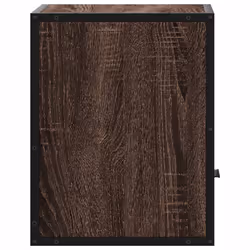 VidaXL 848743 Table de nuit et table de chevet Chêne - Vue supplémentaire 7