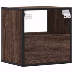 VidaXL 848743 Table de nuit et table de chevet Chêne - Vue supplémentaire 8