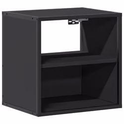 VidaXL 848744, Noir, Métal, Bois, 60 kg, 400 mm, 310 mm, 395 mm