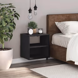 VidaXL 848744 Table de nuit et table de chevet Noir