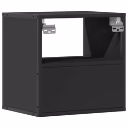 VidaXL 848744 Table de nuit et table de chevet Noir - Vue supplémentaire 7
