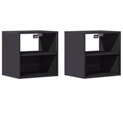 VidaXL 848745, Noir, Métal, Bois, 60 kg, 400 mm, 310 mm, 395 mm