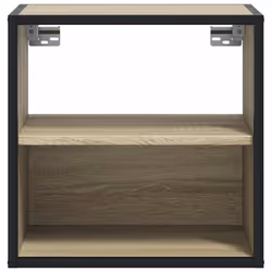 VidaXL 848747 Table de nuit et table de chevet Chêne - Vue supplémentaire 5