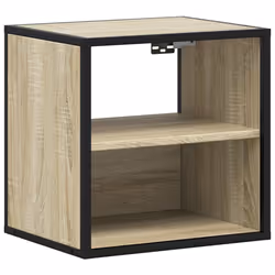 VidaXL 848747 Table de nuit et table de chevet Chêne - Vue supplémentaire 6