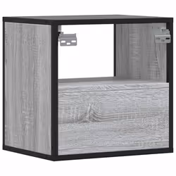 VidaXL 848750 Table de nuit et table de chevet Chêne - Vue supplémentaire 7