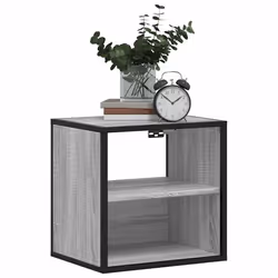 VidaXL 848751 Table de nuit et table de chevet Chêne - Vue supplémentaire 4