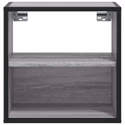 VidaXL 848751 Table de nuit et table de chevet Chêne - Vue supplémentaire 5
