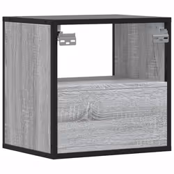 VidaXL 848751 Table de nuit et table de chevet Chêne - Vue supplémentaire 7