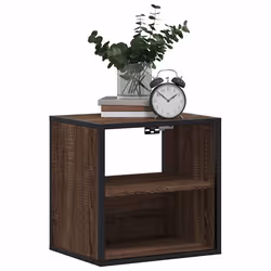VidaXL 848752 Table de nuit et table de chevet Chêne - Vue supplémentaire 4
