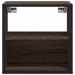 VidaXL 848752 Table de nuit et table de chevet Chêne - Vue supplémentaire 5