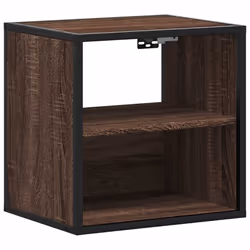 VidaXL 848753 Table de nuit et table de chevet Chêne - Vue supplémentaire 6