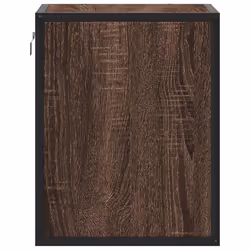 VidaXL 848753 Table de nuit et table de chevet Chêne - Vue supplémentaire 7