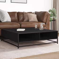 Détendez-vous et profitez du bon temps avec la famille et les amis autour de cette table basse ! Cadre stable et durable : le ...