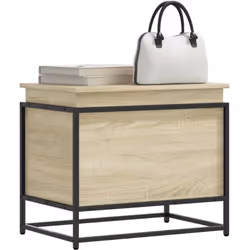 Cette boîte de rangement est une solution de rangement idéale et un excellent supplément décoratif à votre espace de vie. Mat ...