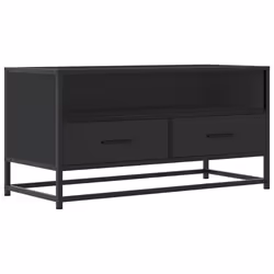 VidaXL 848809, Noir, Métal, Bois, 800 mm, 345 mm, 400 mm, 1 pièce(s)
