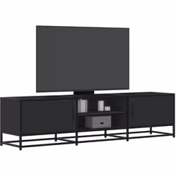 Ce meuble TV avec un grand espace de rangement est un complément pratique et attrayant pour votre salon ou votre chambre à co ...