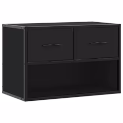 VidaXL 848909, Noir, Métal, Bois, 600 mm, 310 mm, 395 mm, 1 pièce(s)