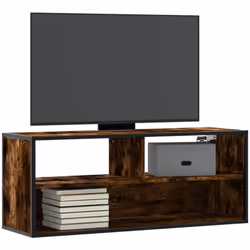 Avec un design à la fois tendance et pratique, ce meuble TV robuste deviendra un point central de votre pièce. Cadre stable e ...