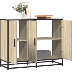 Ce buffet moderne, au look intemporel, est conçu pour être un excellent supplément à votre maison. Cadre stable et durable :  ...