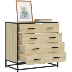 Vidaxl - Commode chêne sonoma 70x41x70 cm bois d'ingénierie