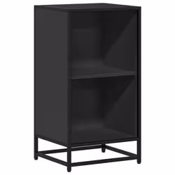 VidaXL 849094, Noir, Métal, Bois, 60 kg, 400 mm, 350 mm