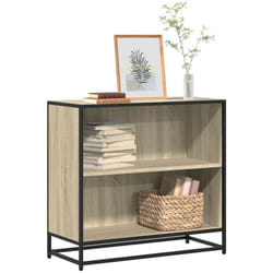 Bibliothèque chêne sonoma 80,5x35x76 cm bois d'ingénierie - Vidaxl