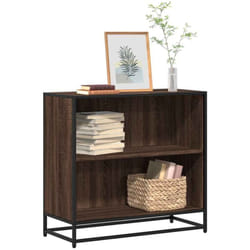 Bibliothèque chêne marron 80,5x35x76 cm bois d'ingénierie - Vidaxl