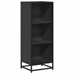 VidaXL 849109, Noir, Métal, Bois, 400 mm, 350 mm, 1075 mm
