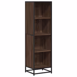 VidaXL 849128, Marron, Chêne, Métal, Bois, 400 mm, 350 mm, 1390 mm