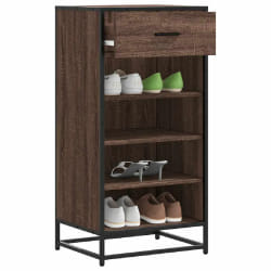 VidaXL Étagère à Chaussures Chêne Marron