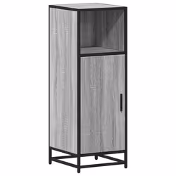 VidaXL 849242, Gris, Chêne, Métal, Bois, 60 kg, 350 mm, 375 mm, 1000 mm