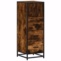 VidaXL 849251, Chêne, Métal, Bois, 60 kg, 350 mm, 375 mm, 1000 mm