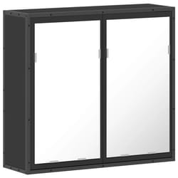 VidaXL 849254 miroir de salle de bain et armoire de rangement pour évier