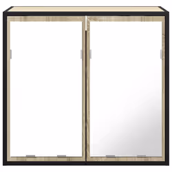 VidaXL 849255 miroir de salle de bain et armoire de rangement pour évier - Vue supplémentaire 5