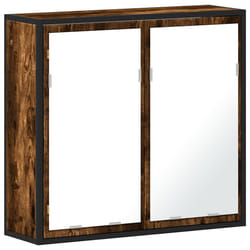 VidaXL 849256 miroir de salle de bain et armoire de rangement pour évier