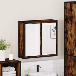 VidaXL 849256 miroir de salle de bain et armoire de rangement pour évier - Vue supplémentaire 4