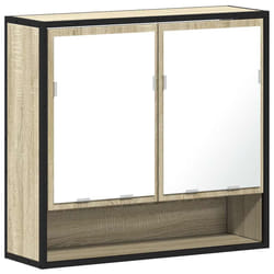 VidaXL 849260 miroir de salle de bain et armoire de rangement pour évier