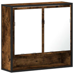 VidaXL 849261 miroir de salle de bain et armoire de rangement pour évier