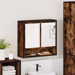 VidaXL 849261 miroir de salle de bain et armoire de rangement pour évier - Vue supplémentaire 4