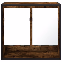 VidaXL 849261 miroir de salle de bain et armoire de rangement pour évier - Vue supplémentaire 5