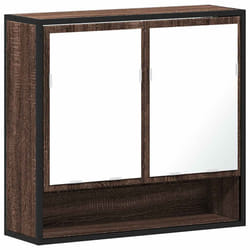 VidaXL 849263 miroir de salle de bain et armoire de rangement pour évier