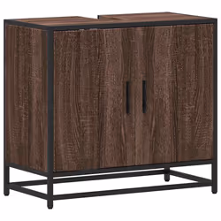 VidaXL 849268, Marron, Métal, Bois, 60 kg, 650 mm, 330 mm, 600 mm