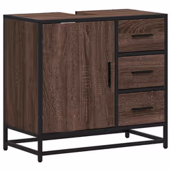 VidaXL 849278, Marron, Métal, Bois, 60 kg, 650 mm, 330 mm, 600 mm