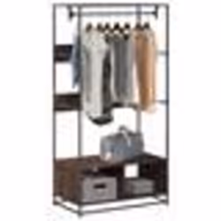 vidaXL Armoire chêne marron 90x50x180 cm bois dingénierie armoire de rangement organisateur de garde-robe armoire 849298
