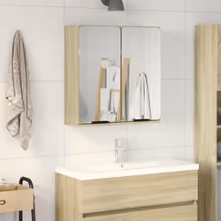 Cette armoire à miroir de salle de bain est un excellent complément à votre salle de bain, lui donnant un aspect ordonné et s ...