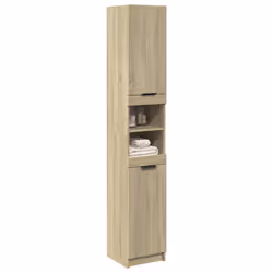 VidaXL 849656 miroir de salle de bain et armoire de rangement pour évier